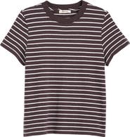 Madewell Stripe Relaxed Cotton Jersey T-Shirt