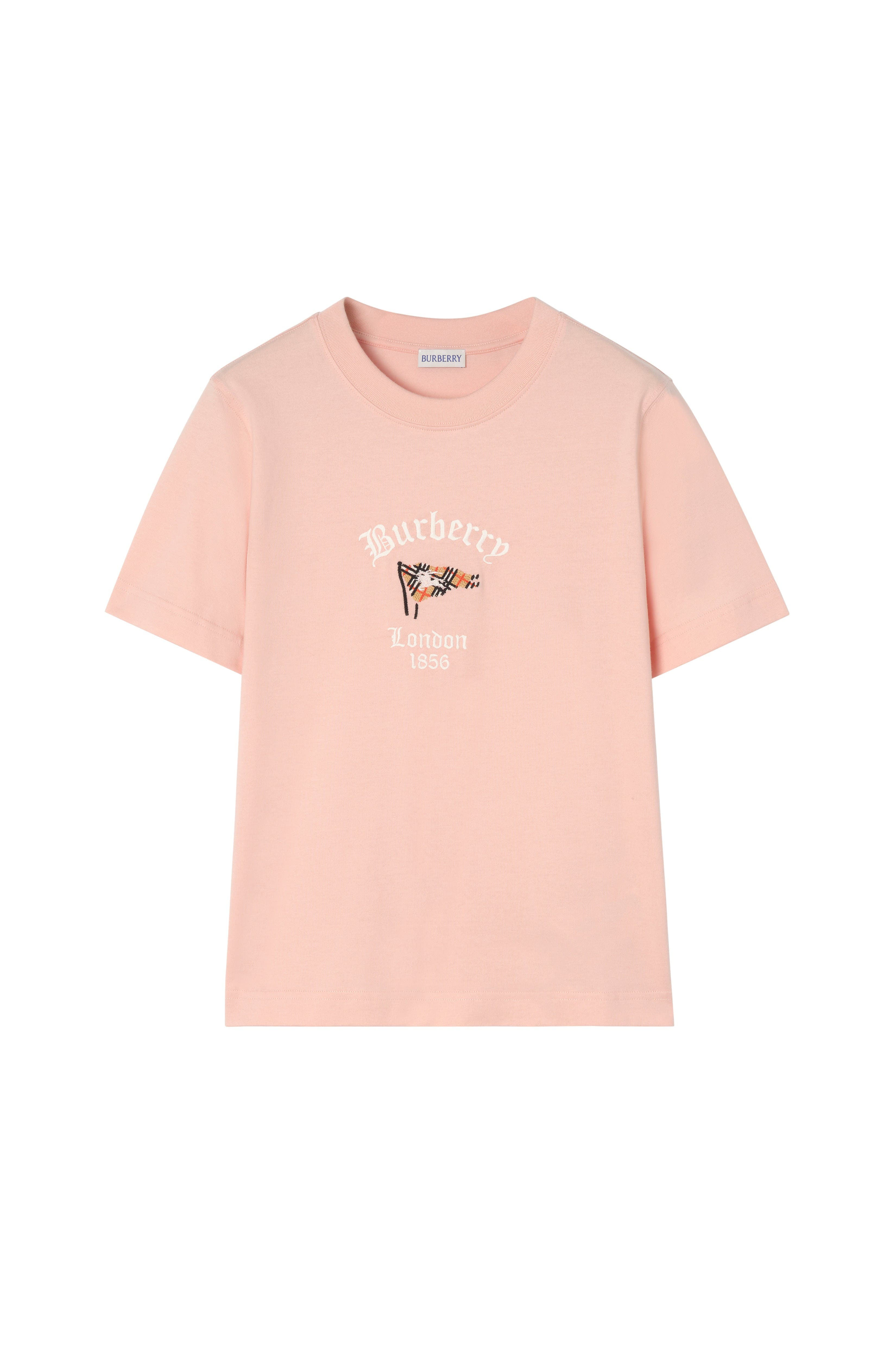 Check Flag Cotton T-shirt - image 4