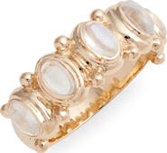 Anzie Méditerrannée Oval Arch Eternity Ring