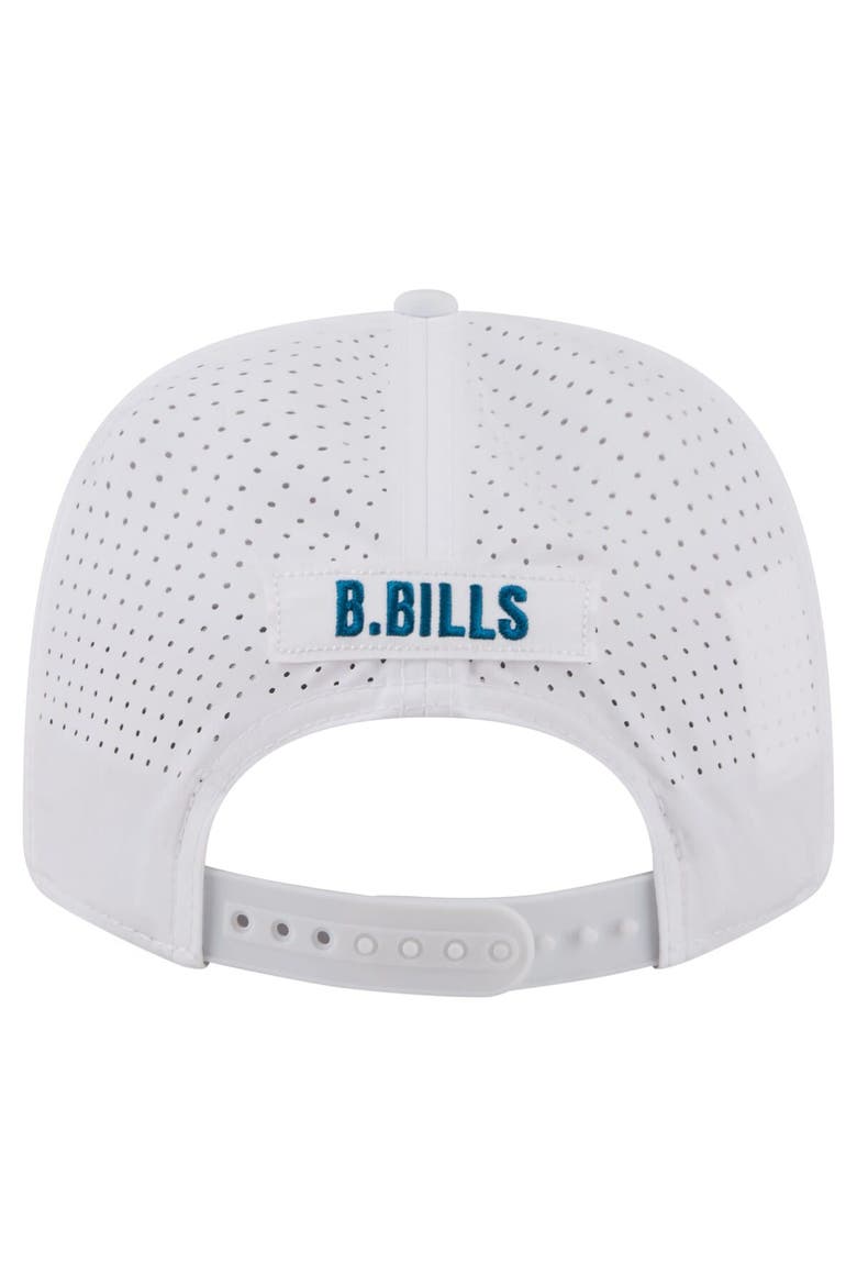 Men's New Era White Buffalo Bills Name Plate 9SEVENTY Adjustable Hat, Alternate, color, White