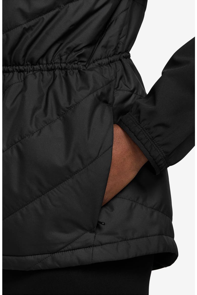 Swift Therma-FIT Running Jacket, Alternate, color, 010 BLACK/REFSIL