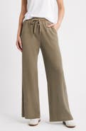 CITY BLUES Side Stripe Waffle Knit Lounge Pants