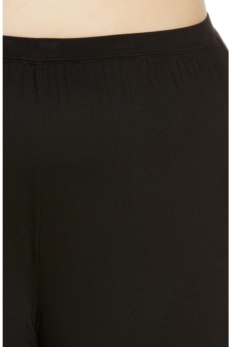 Moonlight Easy Knit Pajamas, Alternate, color, BLACK