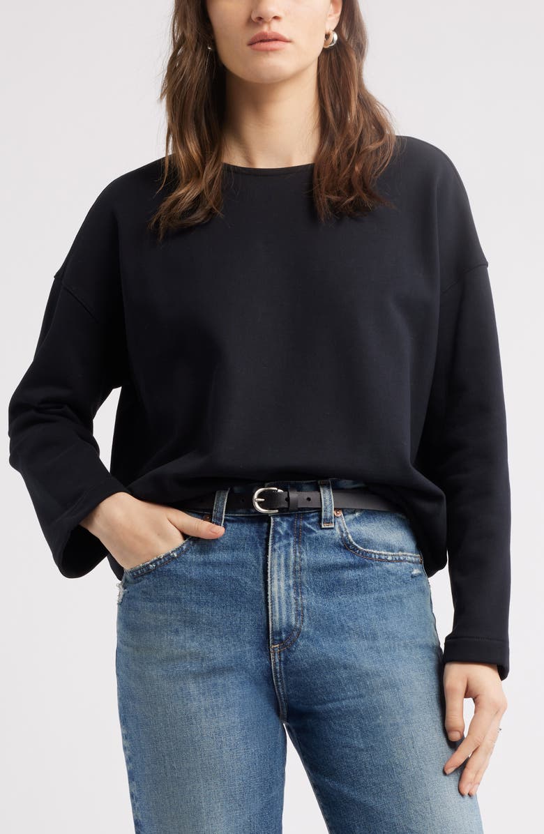 Nordstrom French Terry Top, Main, color,