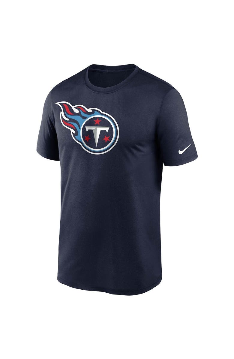 Nike Men's Nike Navy Tennessee Titans Logo Essential Legend Performance T-Shirt, Alternate, color, Navy