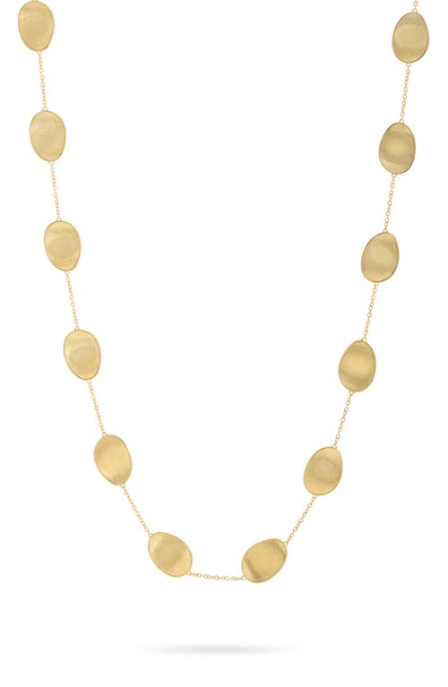 Marco Bicego Lunaria Station Necklace In Gold