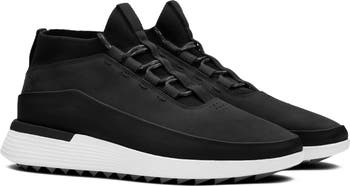 Wolf & Shepherd Crossover Hiker WTZ Men\'s Size 13 Black/White Hiking Boots Wolf & Shepherd Crossover™ Mid WTZ Water Resistant Sneaker  main image 4