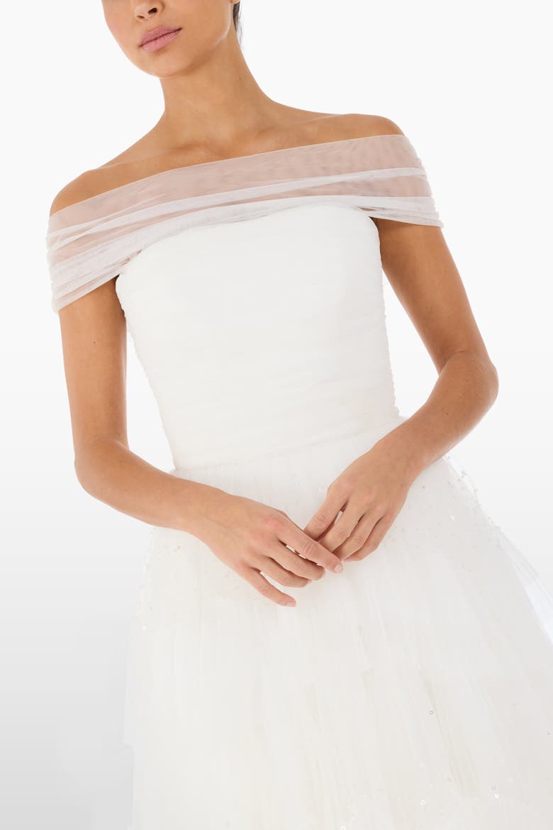 Angel Falls Tiered Maxi Dress, Alternate, color, Ivory