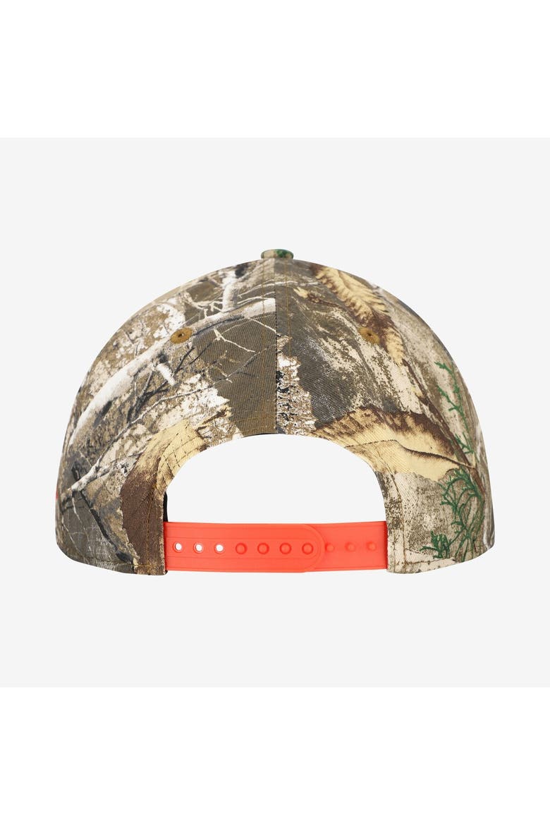 Men's New Era Camo Boston Red Sox Realtree Orange Pop 9FIFTY Snapback Hat, Alternate, color, Camo