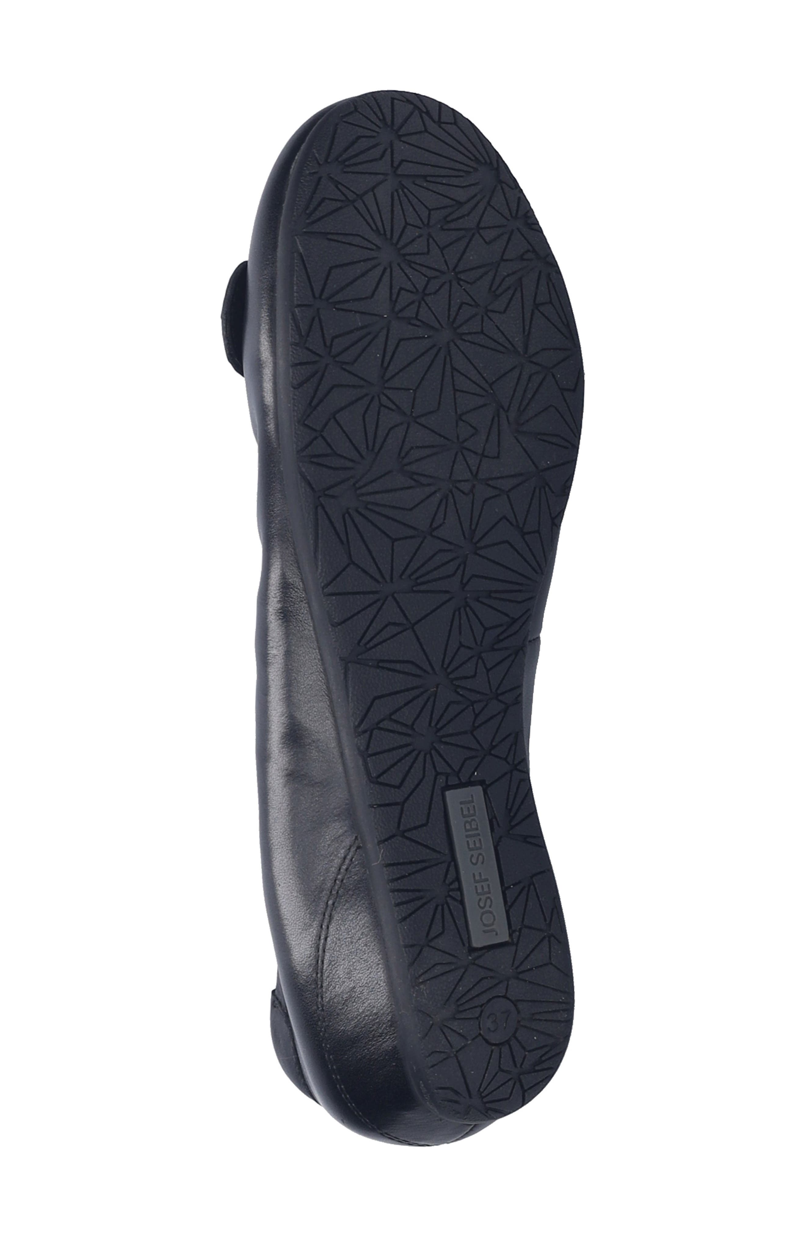 Josef Seibel Florina 04 Flat, Alternate, color, Black