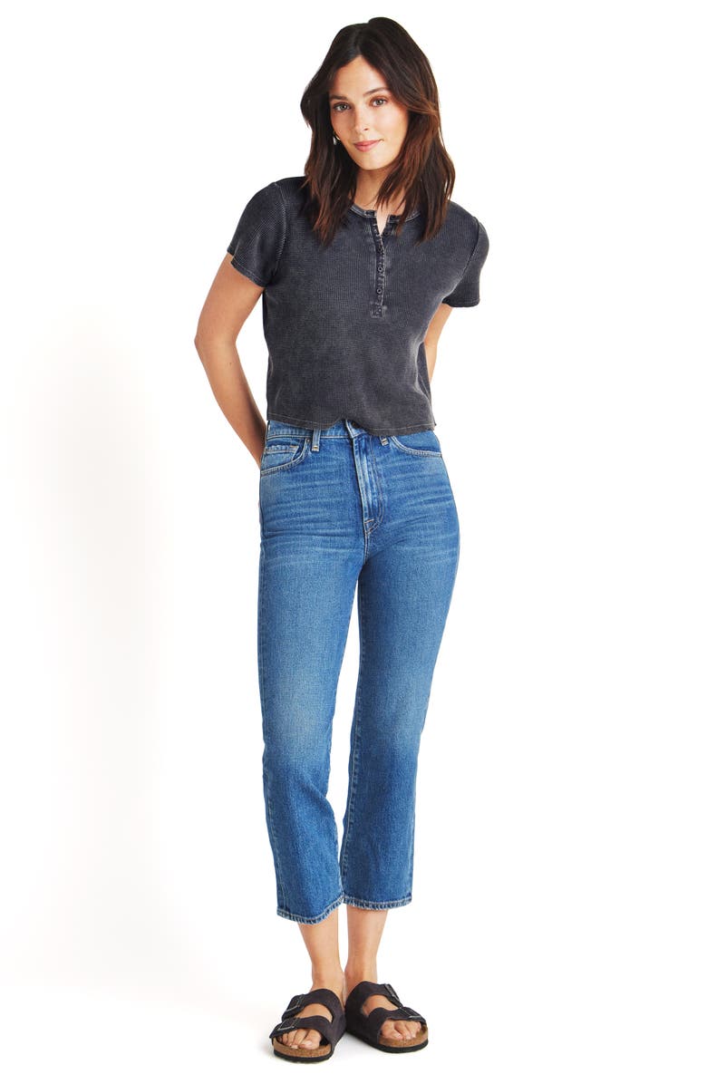 Splendid Bethany Thermal Short Sleeve Henley, Alternate, color, 