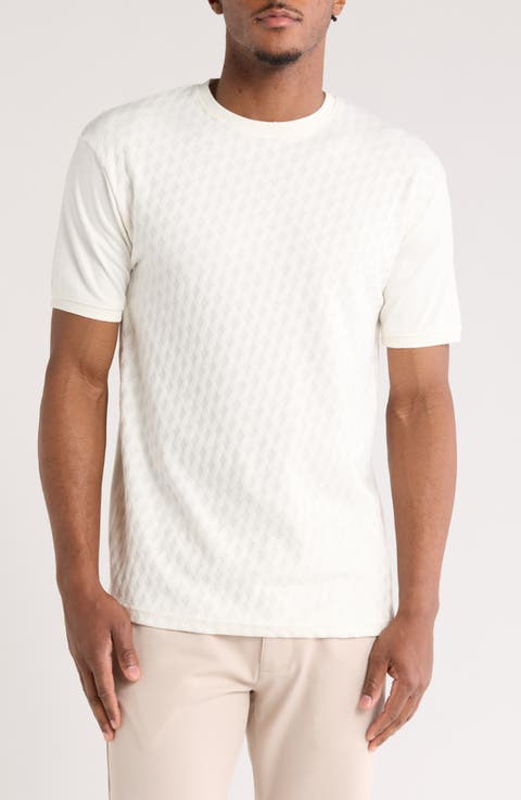 Textured Crewneck T-Shirt