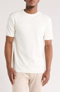 DENIM AND FLOWER Textured Crewneck T-Shirt | Nordstromrack