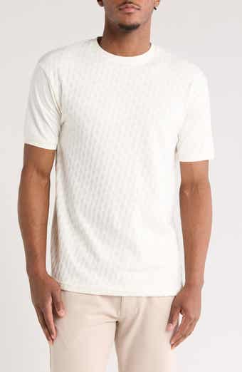Textured Crewneck T-Shirt