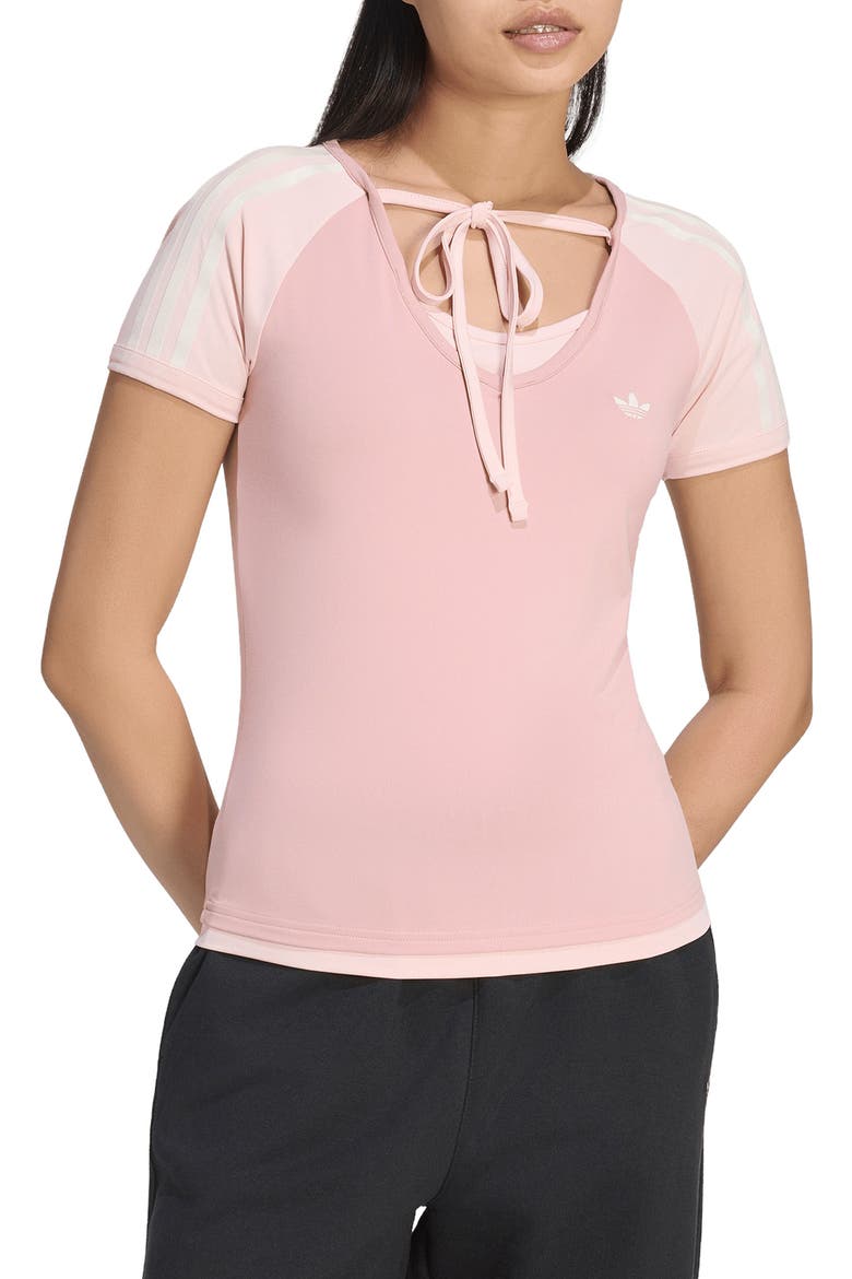 Vintage V-Neck T-Shirt, Main, color, WONDER MAUVE/ SANDY PINK
