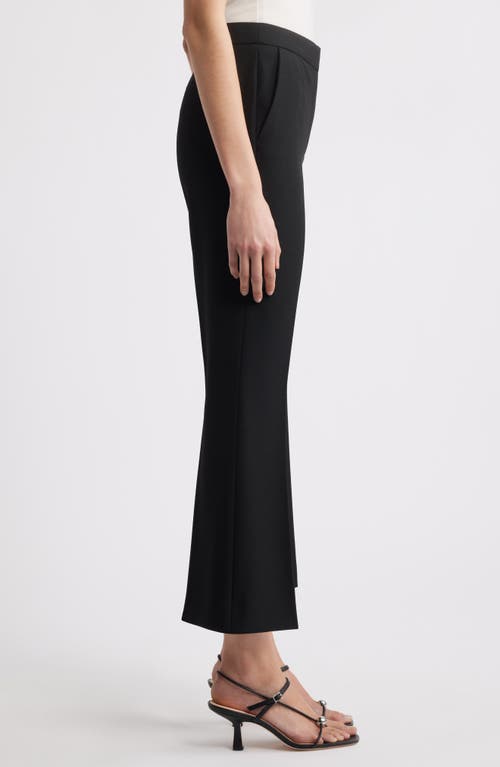 Hugo Boss Boss Timasa Ankle Flare Pants In Black