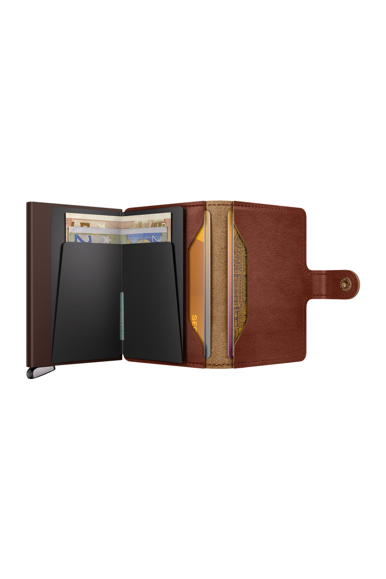 Premium Miniwallet+ Basco, Alternate, color, Whiskey