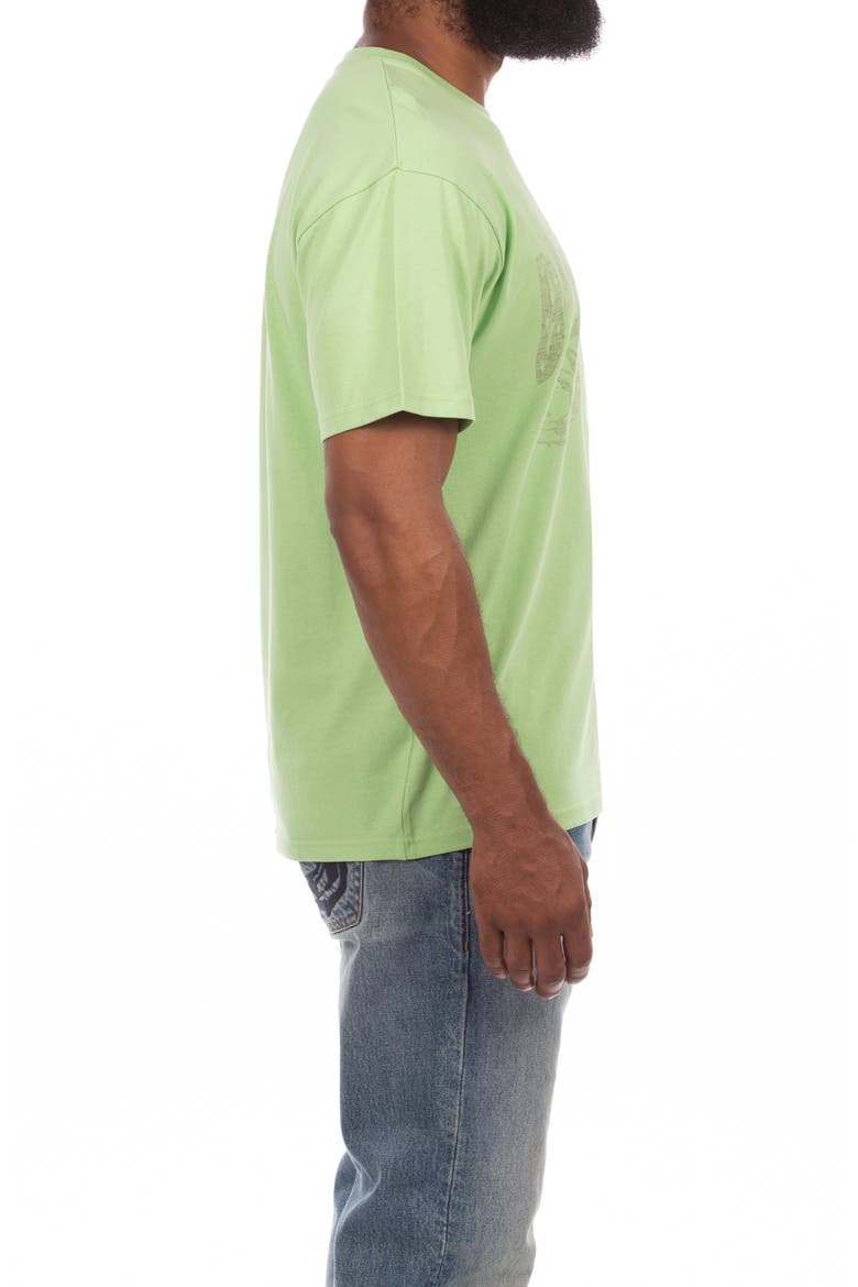 Curve Short Sleeve Top, Alternate, color, JADE LIME