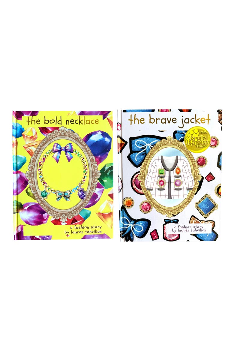 'The Bold Necklace' & 'The Brave Jacket' Book Set, Main, color, NO COLOR