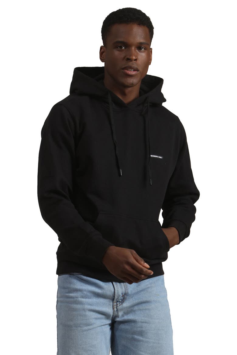 Logan Hooded Sweatshirt, Main, color, Black