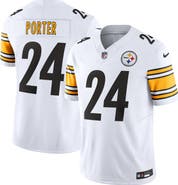 Nike Men's Nike Joey Porter Jr. White Pittsburgh Steelers  Vapor F.U.S.E. Limited Jersey