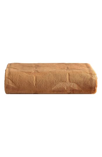 Eddie Bauer Geese Ultra Soft Plush Fleece Reversible Throw Blanket In Brown