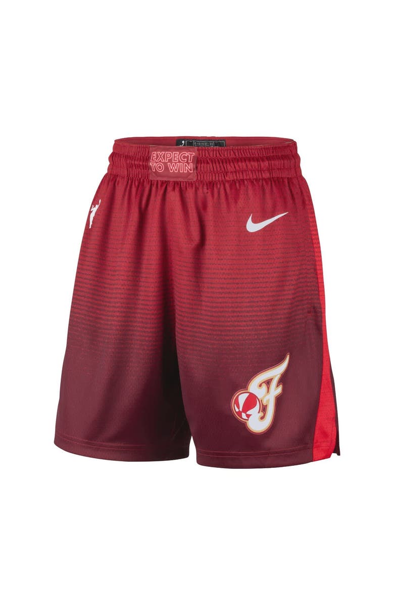 Nike Women's Nike Red Indiana Fever 2026 On-Court Dri-FIT Victory Shorts - Rebel Edition, Alternate, color, Red