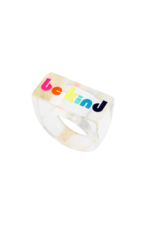 Be Kind Resin Ring