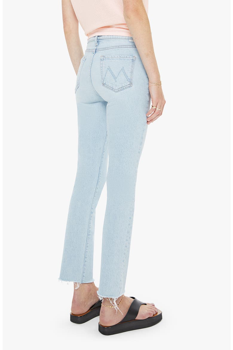 The Rascal High Waist Fray Hem Flood Jeans, Alternate, color, BRING THE COOLER