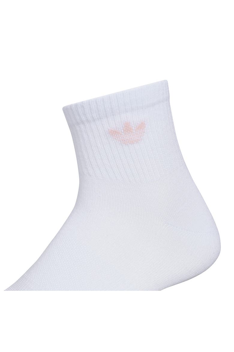 Gender Inclusive Originals Superlite Assorted 6-Pack Quarter Socks, Alternate, color, WHITE/ PINK/ SKY BLUE