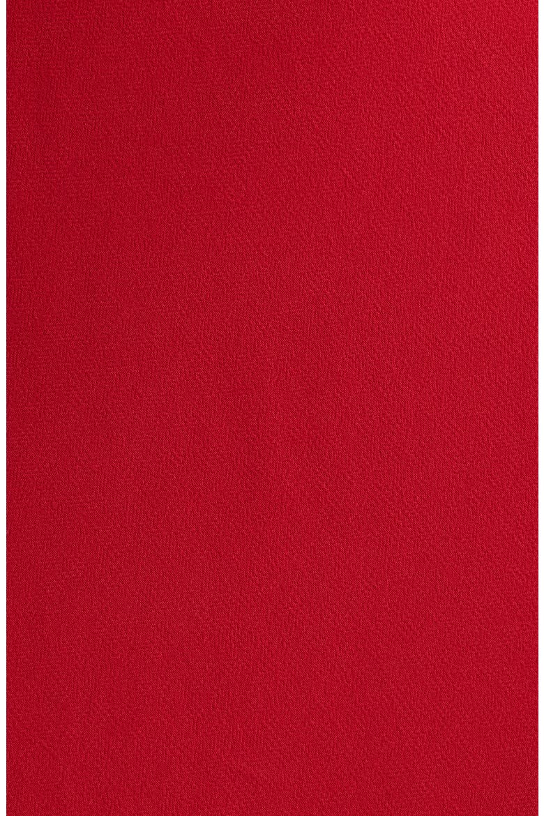 Nomi Velvet Bow Detail Midi Dress, Alternate, color, SANGRE