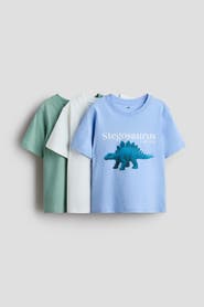 H&M 3-pack Printed T-shirts