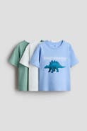 H&M 3-pack Printed T-shirts