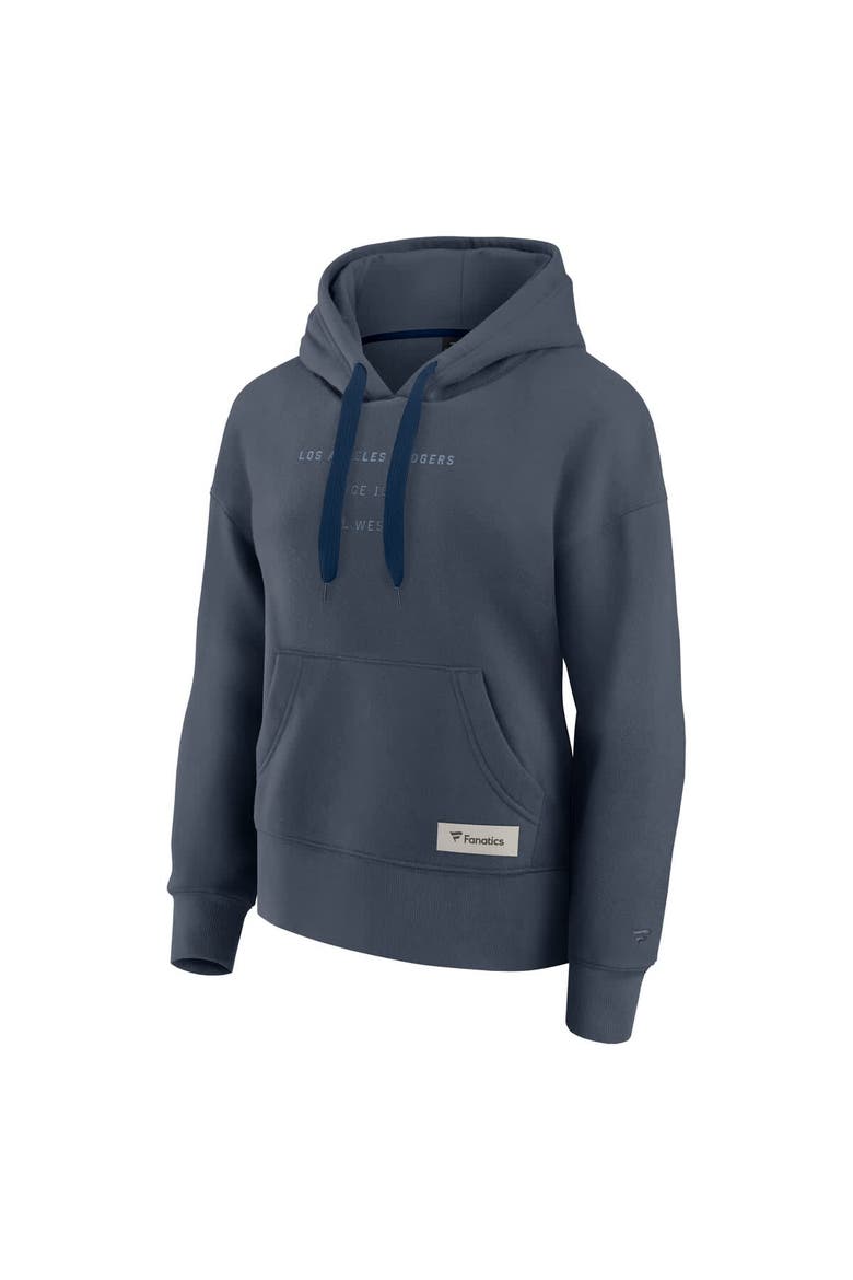 Women's Fanatics Blue Los Angeles Dodgers Elements Future Ground Subtle Tonal Pullover Hoodie, Alternate, color, Blue