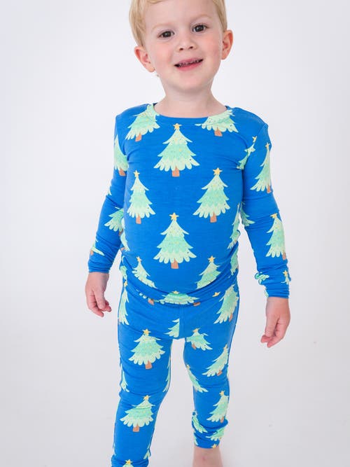 Rufflebutts Gender Inclusive Softsnooze Long Sleeve Pajama Set In Multi