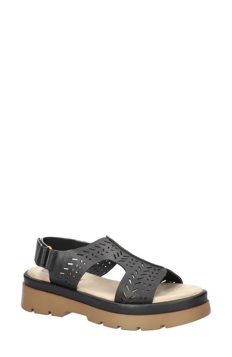 Indigo Slingback Platform Sandal (Women)
