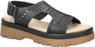 Bella Vita Indigo Slingback Platform Sandal
