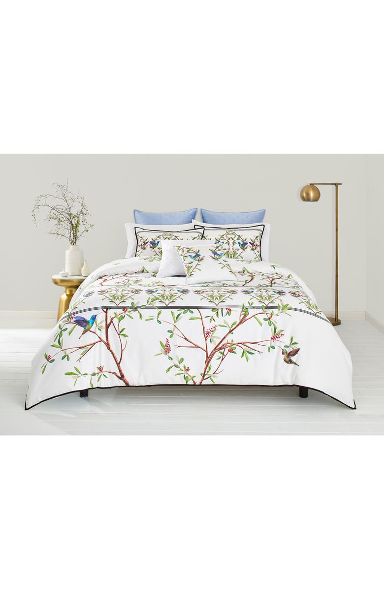 Ted Baker London Highgrove Duvet Cover & Sham Set, Main, color, White/ Multi
