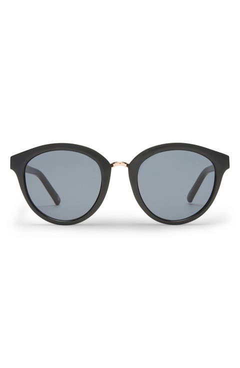 Influx 51mm Round Sunglasses