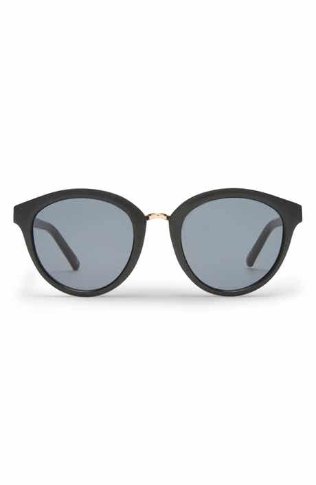 Le Specs Influx 51mm Round Sunglasses