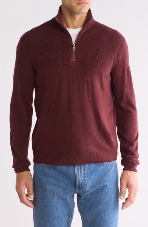 Soft Touch Quarter Zip Sweater