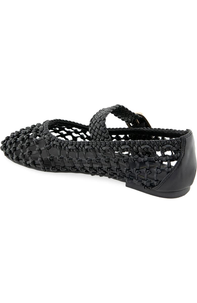 Kenneth Cole Tessa Mary Jane Flat, Alternate, color, Black Woven