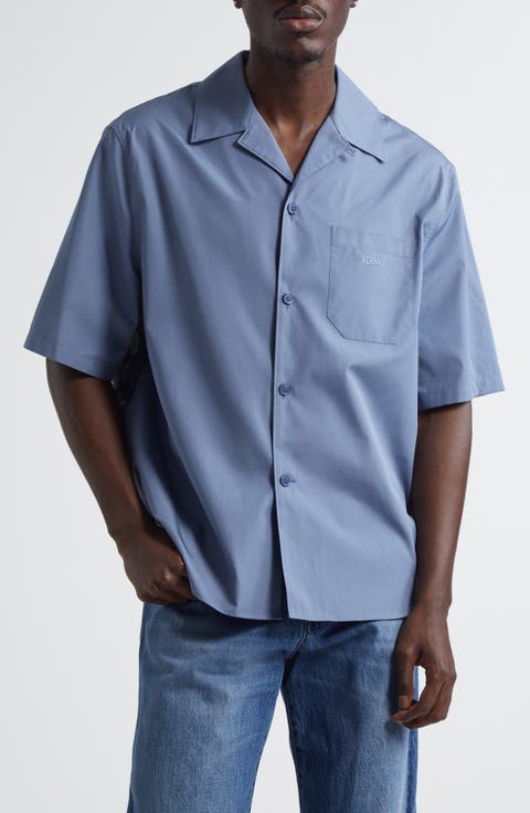 Medusa Cameo Camp Shirt