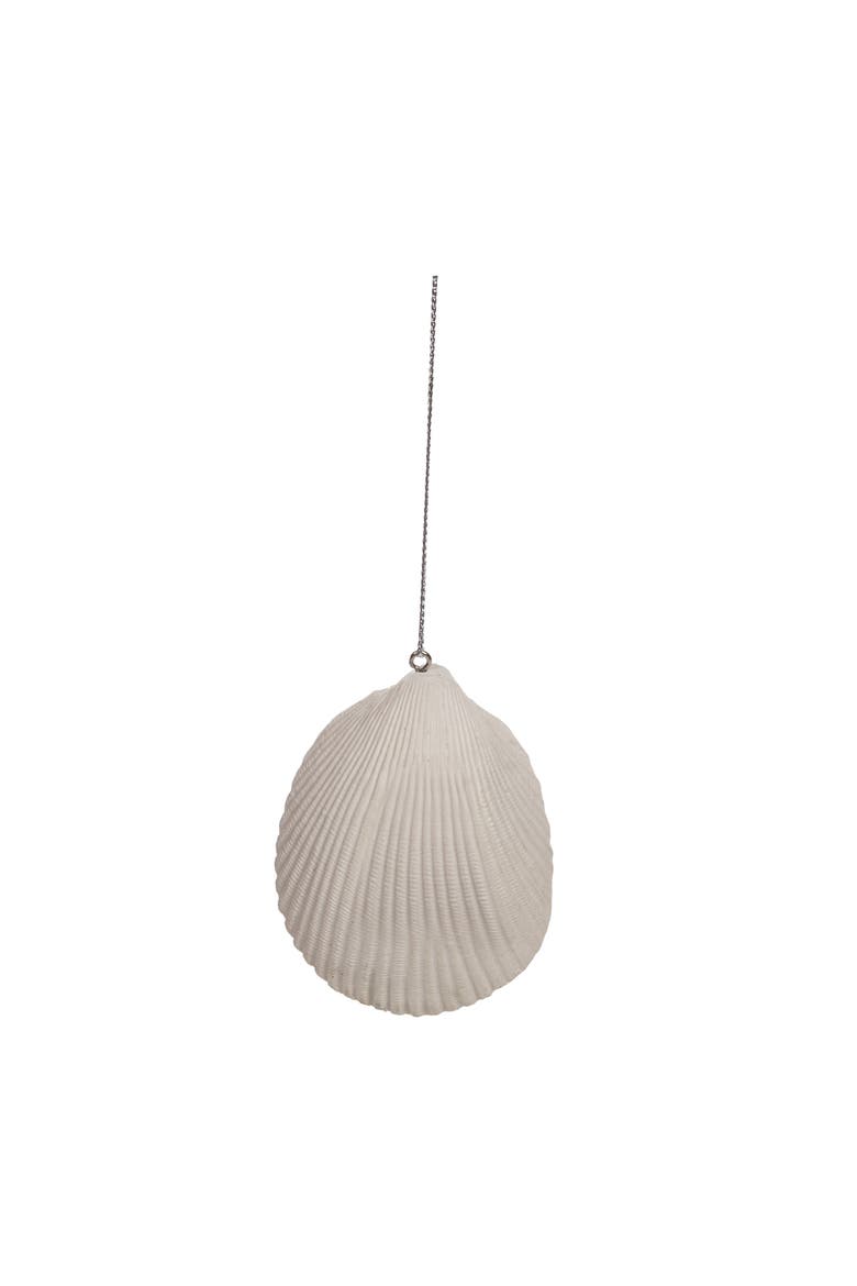 Blue Sea Turtle In Seashell Tree Ornament, Alternate, color, Blue