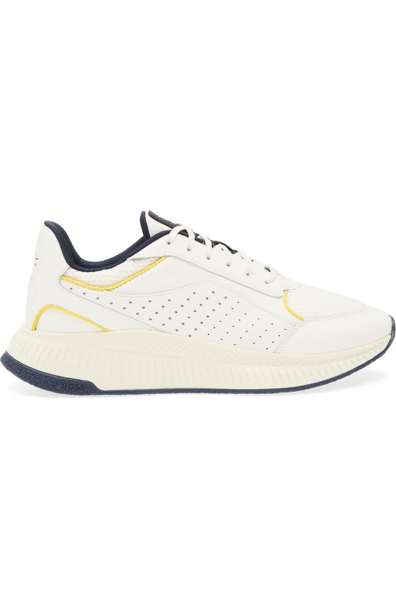 BOSS TTNM EVO Runn Sneaker, Alternate, color, Open White