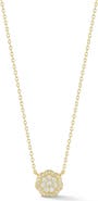 GLAZE JEWELRY Flower Cubic Zirconia Pendant Necklace