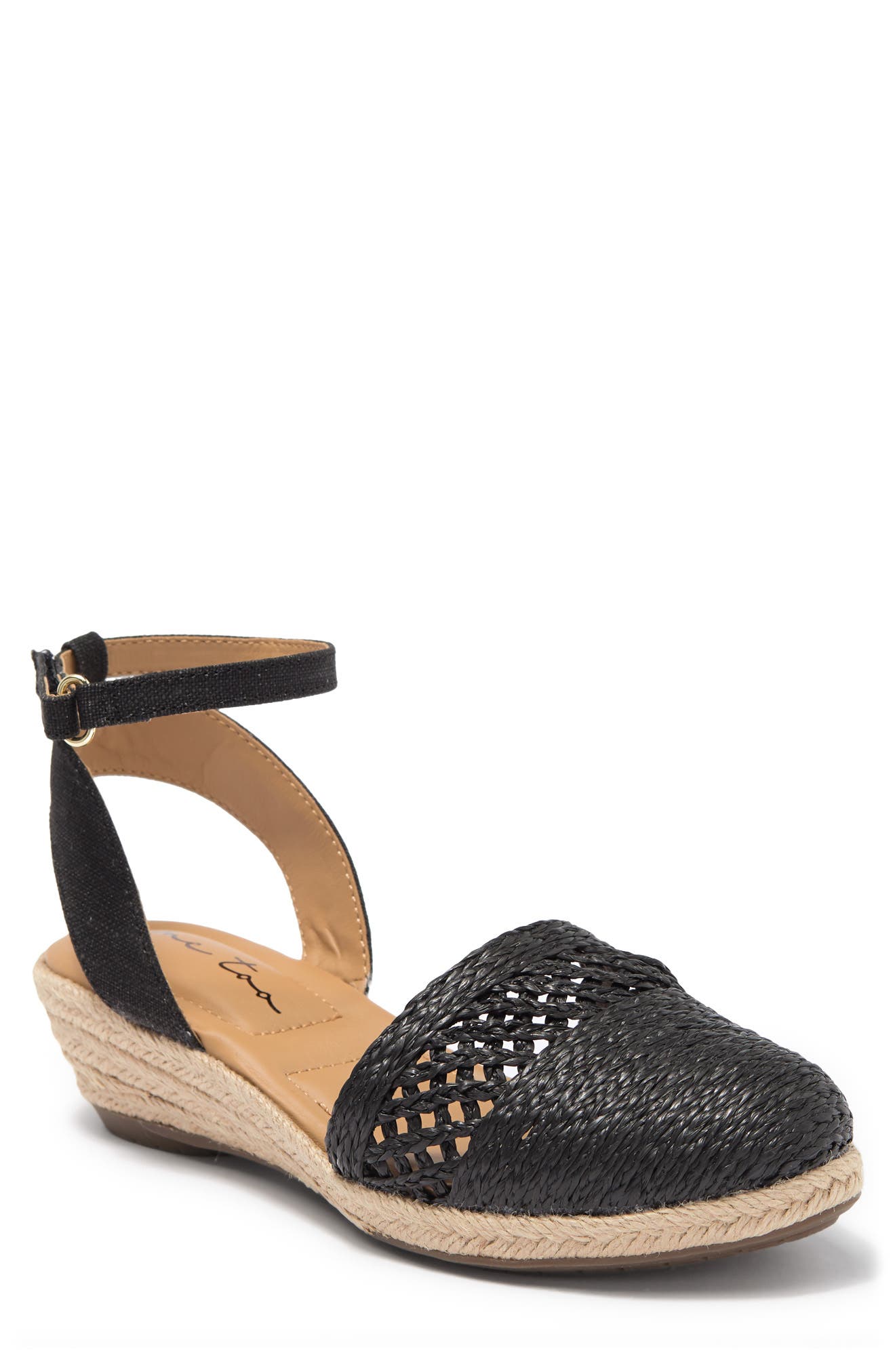 Me Too Crochet Espadrille Wedge Pump, Main, color, 