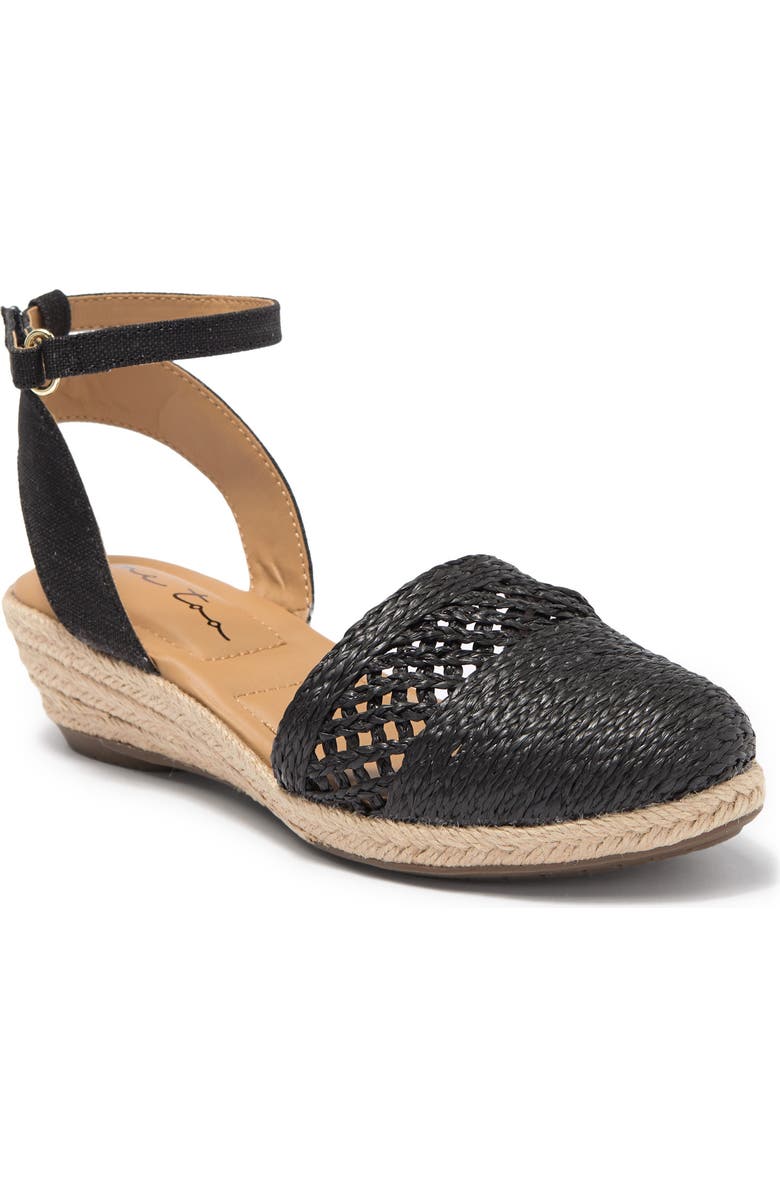 Me Too Crochet Espadrille Wedge Pump, Main, color,