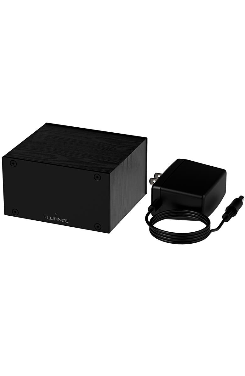 Fluance Phono Preamp with RIAA EQ for MM Turntables/Vinyl Record Players, Alternate, color, Black