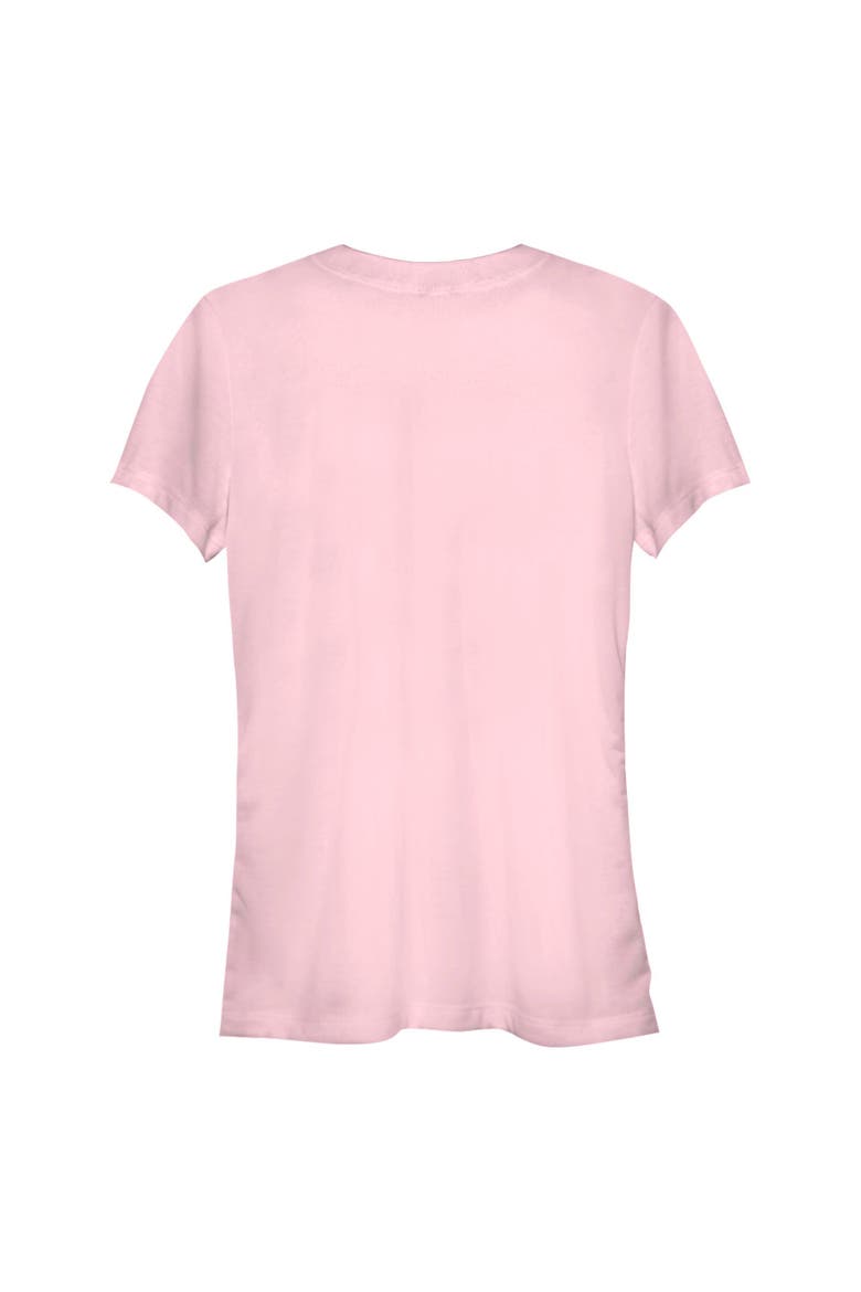 Junior's Paul Frank Distressed I Heart Julius  Graphic T-Shirt, Alternate, color, Light Pink